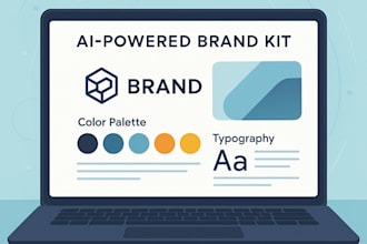 create a complete ai powered brand kit with logo, content, and video