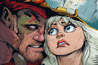 create graphic novels and comic book