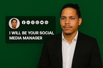 your committed social media manager