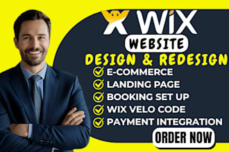 design wix webiste, wix velo code, wix booking, travel agency business website