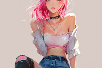 draw anime, manga, comic, and graphic novels
