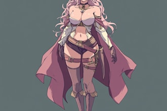 draw manga comic book artist or webtoon anime illustration