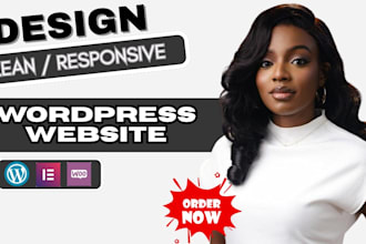 create a mobile responsive wordpress website design