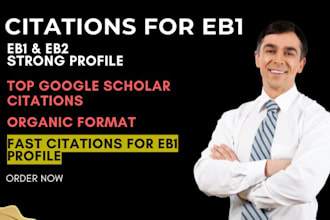write and publish article on google scholar increase citation for eb1 eb2 niw