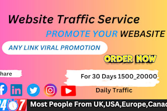 share and market your website or link to a massive USA UK social media audience