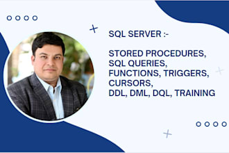 help in sql server, ssis, power bi development work having 12 years experience