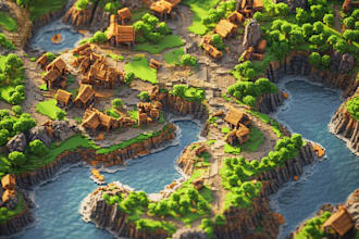 design custom event maps and detailed vector illustrations