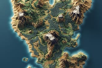 create event or festival vector illustrative maps