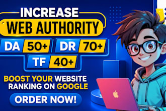 increase website moz da domain authority ahrefs dr domain rating tf trust flow