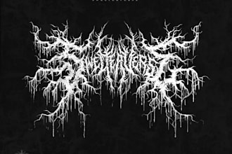 do a metal,hardcore,heavy metal, black metal band logo