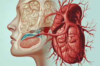 create 2d medical anatomy illustrations and animations