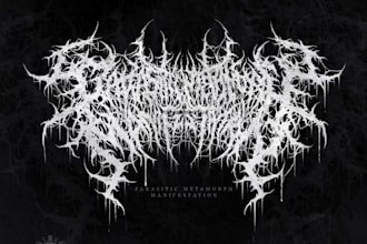design your black, slamming, brutal, death metal logo