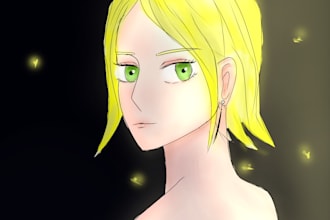 anime , manga art  , fanarts and ocs