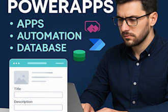 build powerapps with sharepoint and power automate