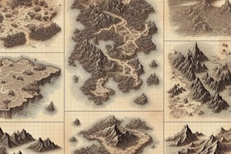make an amazing world or regional custom fantasy map