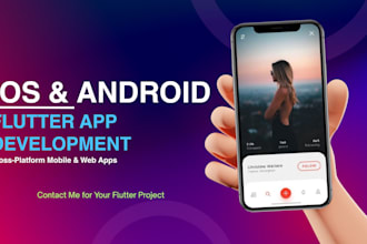 do mobile app development android ios app, building mobile app flutter developer