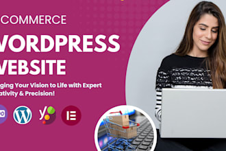 design ecommerce wordpress website using woocommerce online store