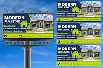 design a billboard, yard sign, signage, signboard, vinyl sign, or banner ad