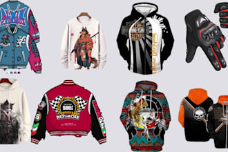 design hellstear cloth brand streetwear merchandise grunge hip hop logo design