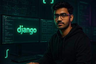 create a custom django generation web app for you