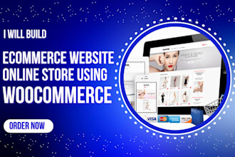 create ecommerce website using woocommerce online store