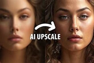 image edit any flaw fixing ,upscale, text correction