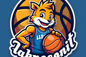 design high quality basketball club mascot logo with fastest delivery
