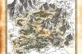 make a fantasy map for your dnd game