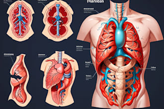 design scientific, medical, educational illustration for you