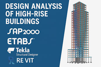 design analysis of high rise buildings in sap2000 or tekla designer