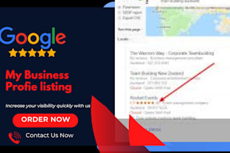 setup verified google my business profile listing