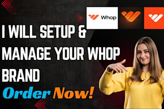 setup and launch your whop store for digital products and communities