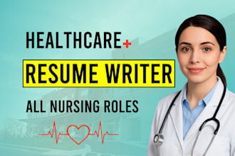 write medical, healthcare, nursing, pharma, biotech, surgeon resume