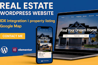 design real estate website realtor with listing, map search, idx retell ai n8n
