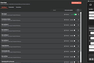 develop a custom react app and automate workflows using n8n