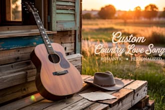 ghostwrite a romantic country love song for your special someone