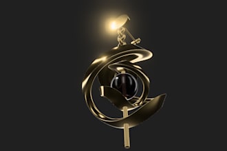 create jewelry design in cad and jewerly rendering for you