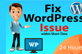 fix any wordpress bug or PHP error in 24 hours