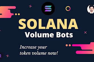 build solana trading bot, copy trade bot, solana volume bot, dextools bot
