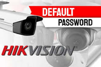 remotely configure your hikvision dvr, nvr,ip cameras and reset password