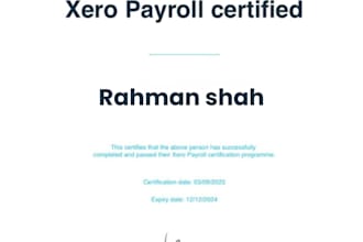 do bookkeeping, payroll, tax, financial statements, and reporting in xero