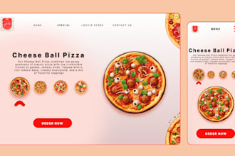 design modern and responsive UI for your website and mobile app