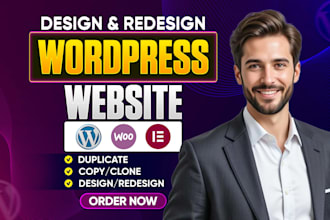 clone, copy, or duplicate any website into wordpress