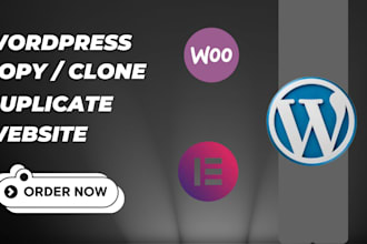 clone, copy, or duplicate any website into wordpress