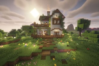 build custom minecraft structures with and without interiors