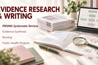 do prisma systematic review, evidence synthesis, nursing, public health projects