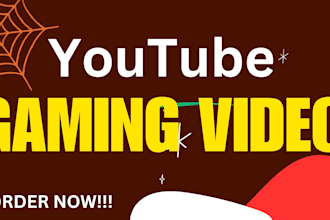 do organic gaming youtube video promotion, gaming channel