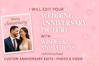 edit your video anniversary wishes