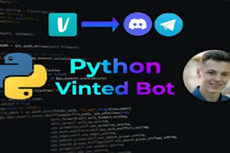 create a vinted scraping bot and vinted automation tools