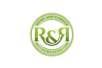 design wonderful home and garden services logo